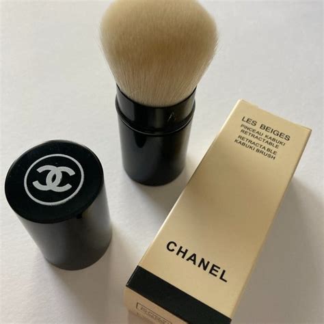 chanel les beiges retractable kabuki brush|chanel dual ended concealer brush.